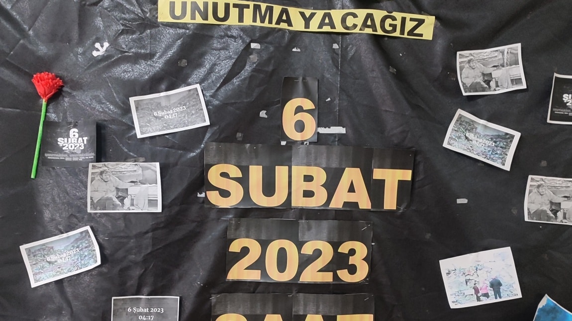 6 Şubat Depremi Anma ve Deprem Tahliye Tatbikatı Gerçekleştirildi.